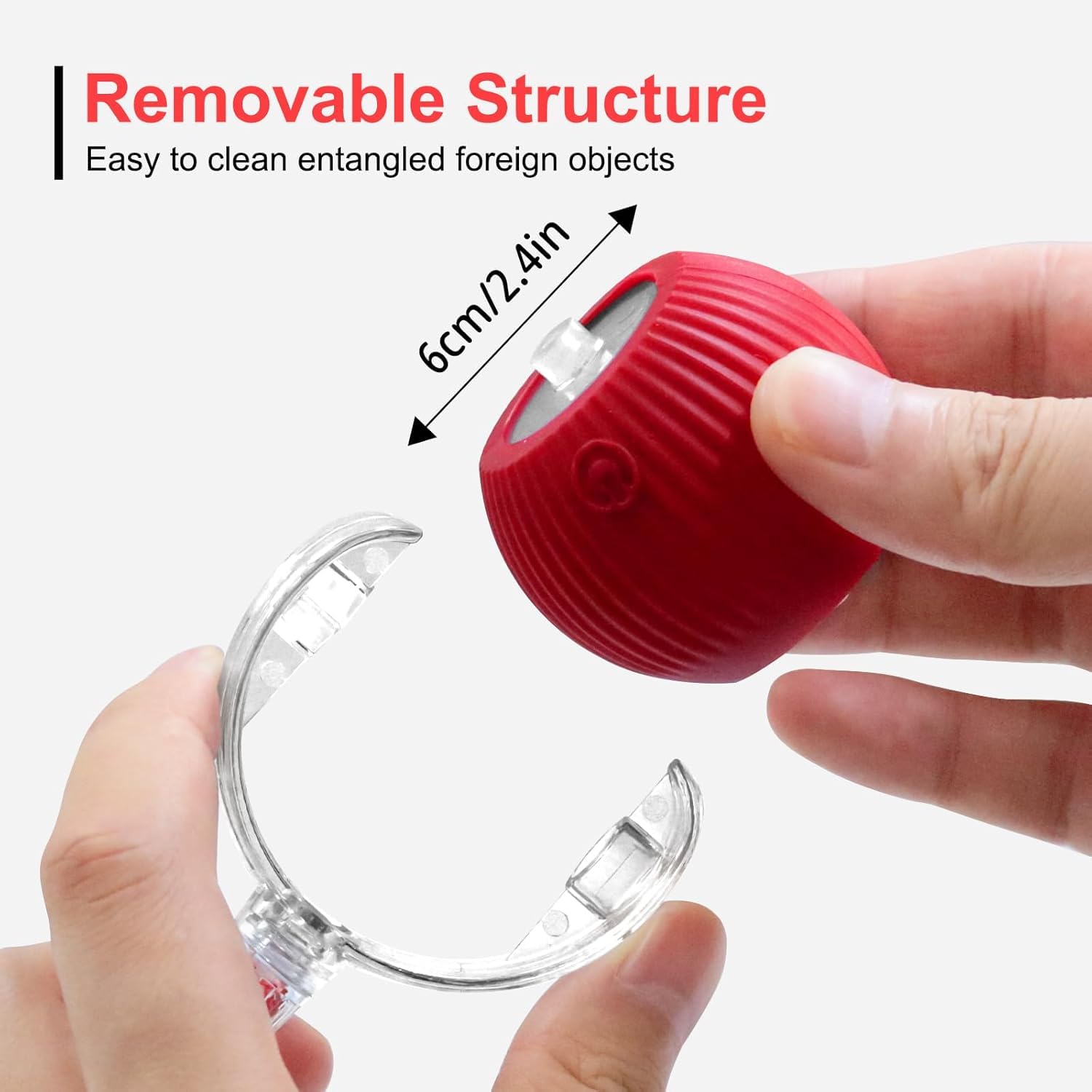 Elegancy Speedy Tail 2.0 Interactive Cat Toy – Dual-Speed Rolling Ball with Feather Tail & Motion Activation | Rechargeable Cat Toy for Indoor Cats